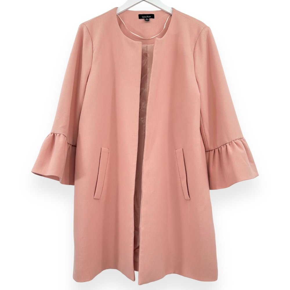 Elegant Pink Women's Coat